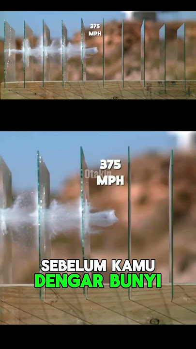 Seberapa Cepat Peluru Bergerak?
