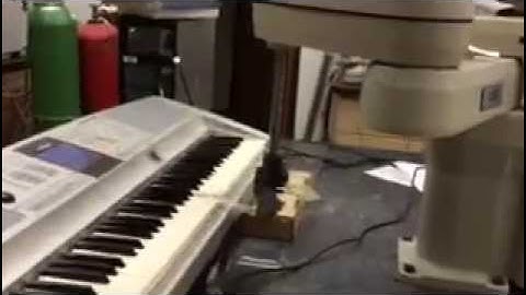 PianoBot: Adept Cobra SCARA robot plays "You Are My Sunshine"