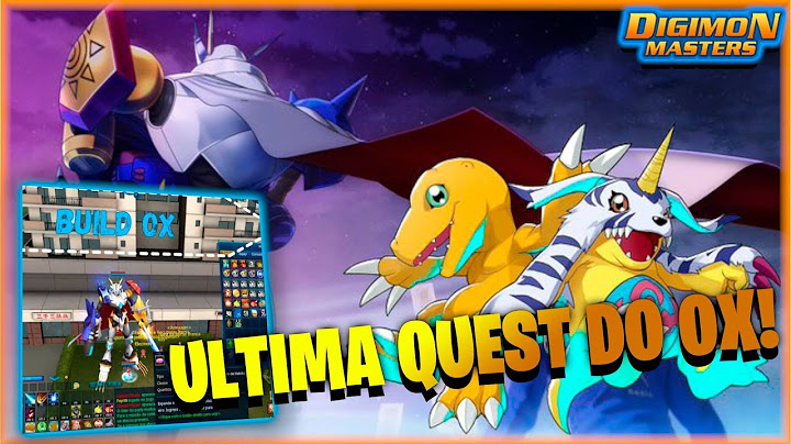 FINALMENTE TERMINEI O MEU!!! ULTIMA QUEST OMEGA X (BUILD EXTRA) - DIGIMON MASTERS ONLINE
