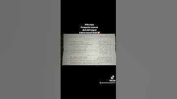 10th class computer 2nd shift paper Lahore board 2025 #learning #youtubeshorts#10thcomputer
