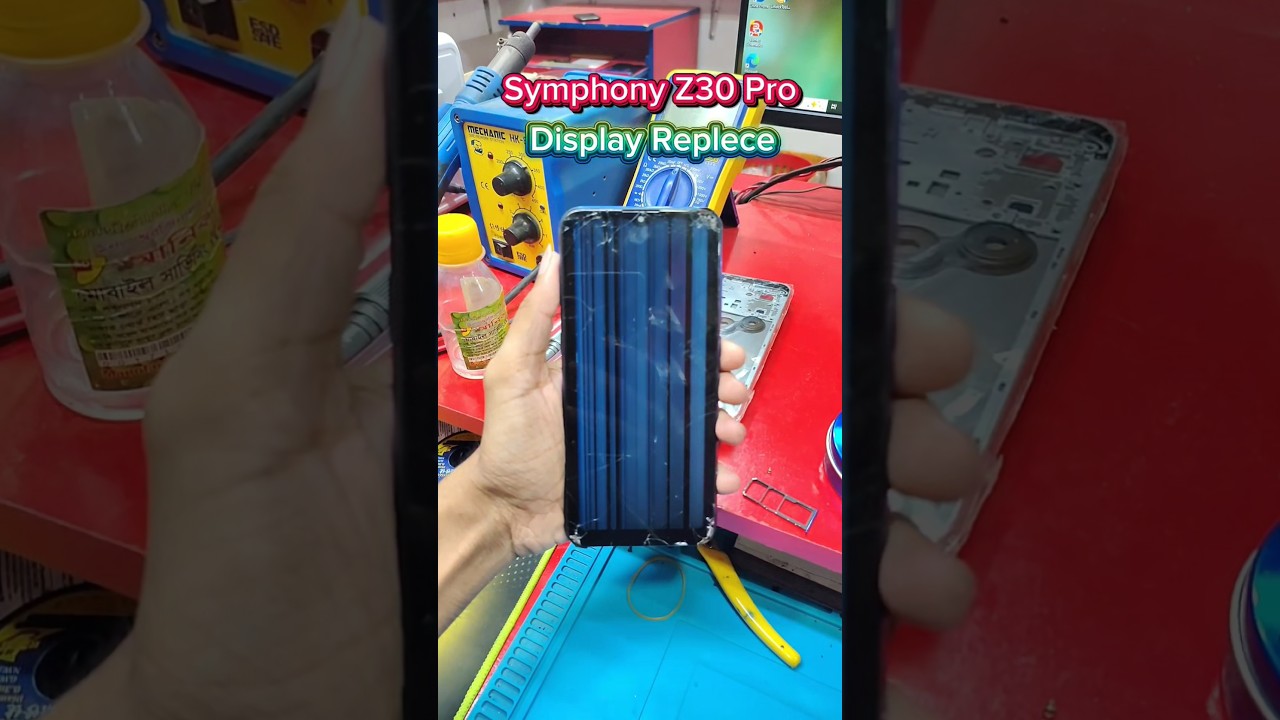 Symphony Z30 Pro Display Replece #foryou #tech #technolyge #ytshort #mobilerepiar