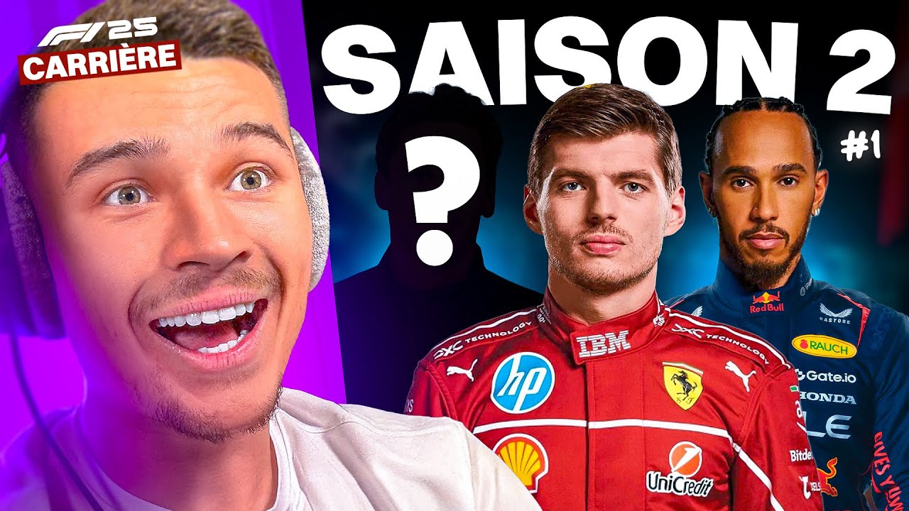 DEBUT DE LA SAISON 2 = TRANSFERT ENORME !!! (c'est fou!) | F1 25 CARRIERE #25