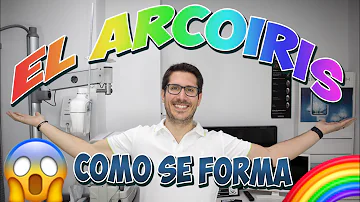 ¿Cómo funcionan las gafas arco iris?