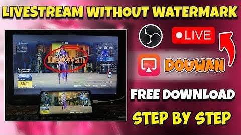 Best Screen Mirroring Software For Streaming 4K+120 fps | Step By Step Watermark REMOVE in DOUWAN!!🔥