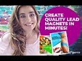 Create 'QUALITY' Affiliate and Network Marketing Lead Magnets for Funnels In Minutes!
