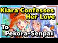 【ENG Sub】Takanashi Kiara - Confesses her Love to Pekora-senpai