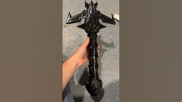 Rip and Tear | 3D printed Doom Crucible Sword progress #3dprinting #videogames #shorts