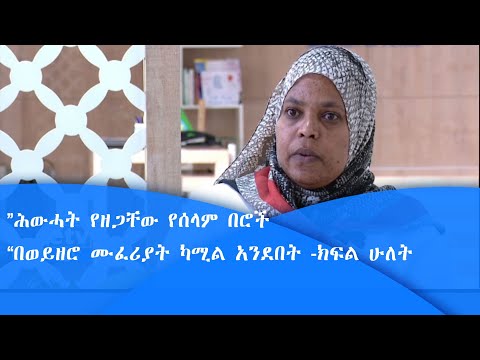 ”ህውሓት የዘጋቸው የሰላም በሮች “በወይዘሮ ሙፈሪያት ካሚል አንደበት -ክፍል ሁለት