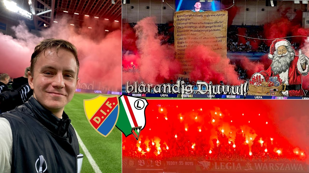 Абсолютно круто! У поля: столкновение «Юргордена» и «Легии» в Варшаве, чтобы пройти в Лигу чемпио...