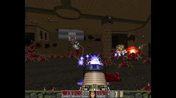 DOOM Going Down Turbo Walkthrough (U.V. 100%), Map 17: Rest In Pieces