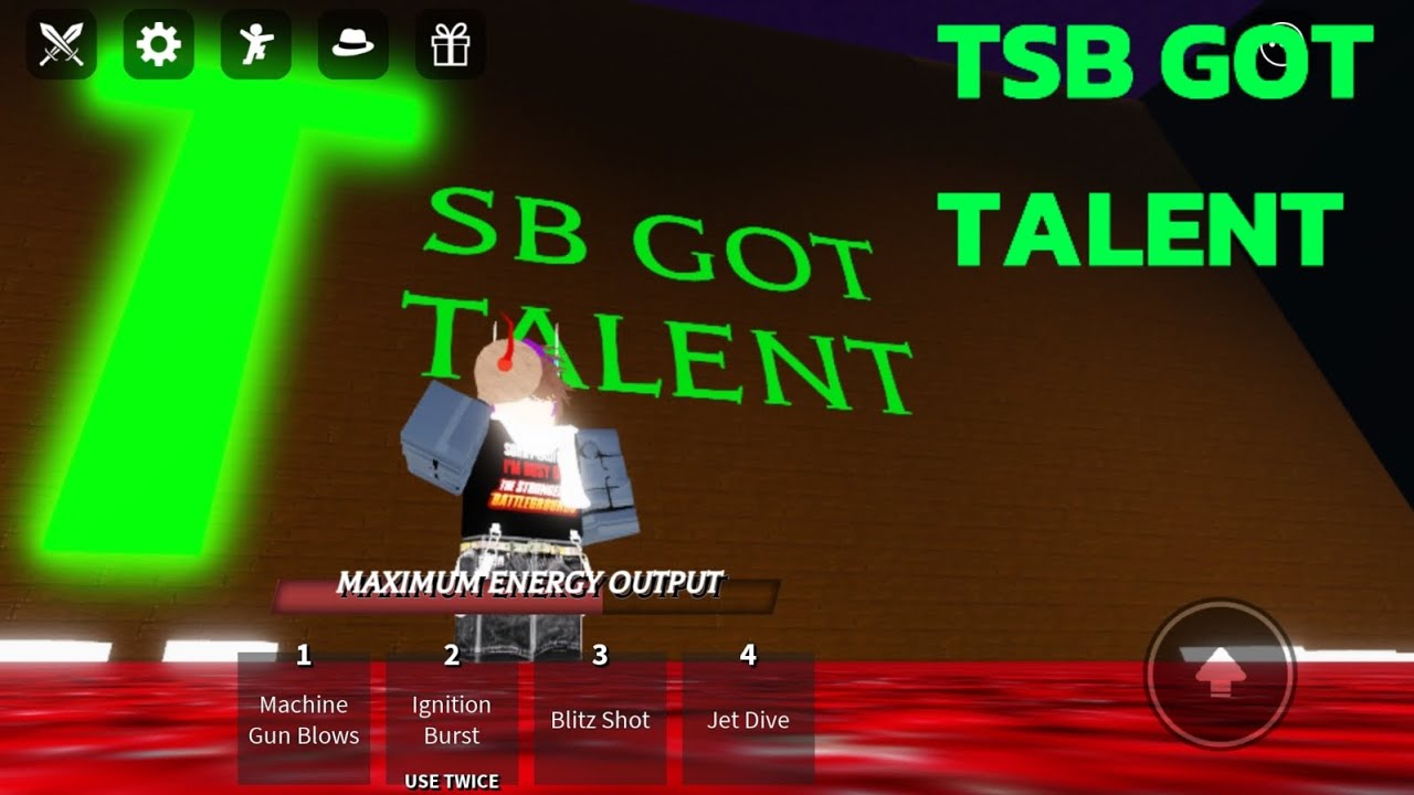 TSB GOT TALENT! II Roblox The Strongest Battlegrounds - YouTube