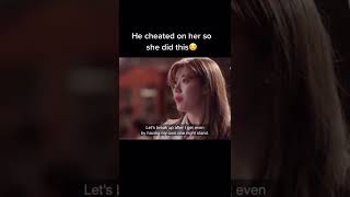 He cheated on her so she did this 😌 #kdrama #koreandrama #jichangwok #suspiciouspartner