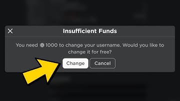 HOW TO CHANGE ROBLOX USERNAME FOR FREE WITHOUT PAYING 1,000 ROBUX! (WORKING)