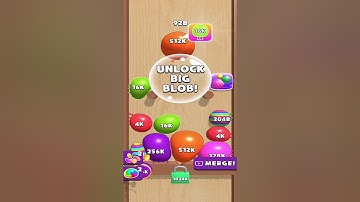 Blob Merge 3D | All Levels Gameplay (iOS, Android) | #Shorts