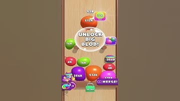 Blob Merge 3D | All Levels Gameplay (iOS, Android) | #Shorts