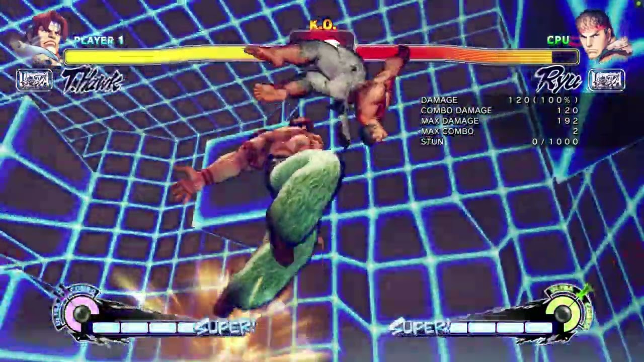Ultra Street Fighter 4 - ,,Raging Slash,, Trick With T-Hawk. 😊👍