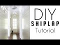 How To Make Shiplap Walls In Your Home, Installation and DIY Farmhouse Tutorial