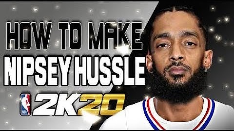 2k20 Nipsey Hussle Face Creation