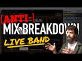 Recording A Rock Band Live In One Room - Audio Mixing Breakdown