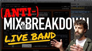 Recording A Rock Band Live In One Room  Audio Mixing Breakdown