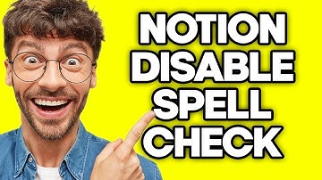 How To Disable Spell Check On Notion (2023)