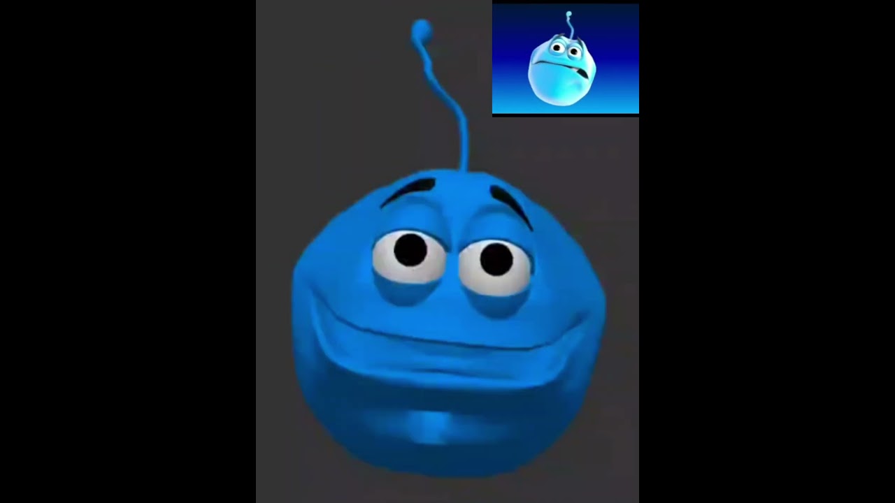 I found the secret from outfit 7 3D model about John's talking bacteria John and John