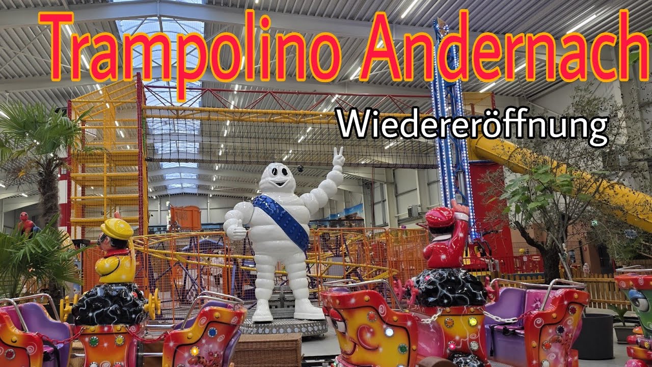 Trampolino Andernach Wiedereröffnung 2026🥳🎈🎊