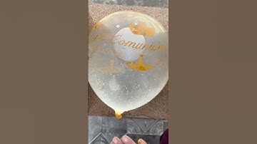 Will this water balloon explode if it rolls down from a tall building #satisfying