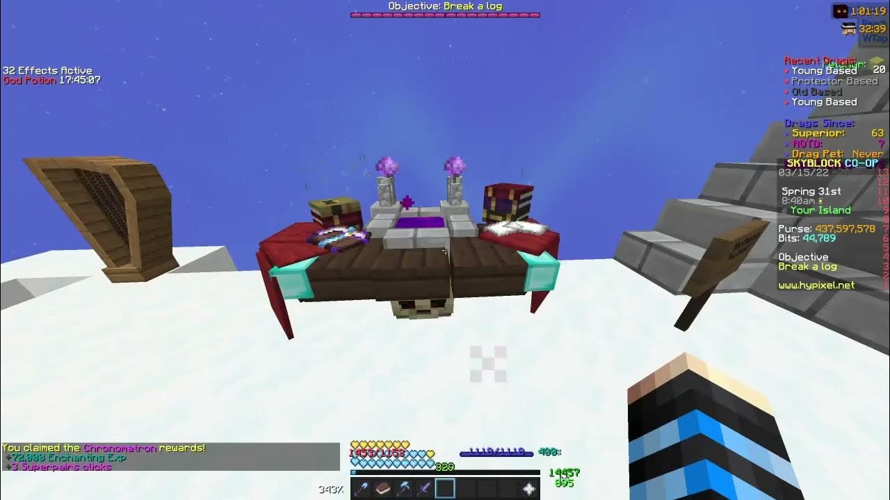 Auto Expirementation Table and Auto Harp macro HYPIXEL SKYBLOCK YouTube