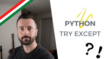 Python Try Except – Python tutorial magyar felirattal – CodeBerry Programozóiskola