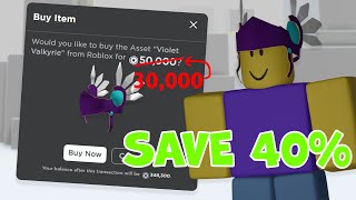 How to Save 40% Off Any Item on Roblox by highlywanted 23,686 views 1 month ago 3 minutes, 44 seconds