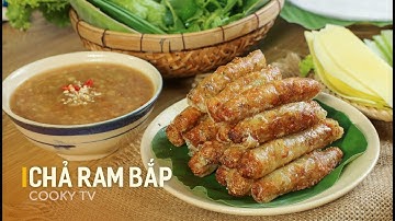 #CookyVN - Cách làm RAM BẮP đặc sản xứ Quảng giòn giòn ngon ngon thơm lừng cả xóm - Cooky TV