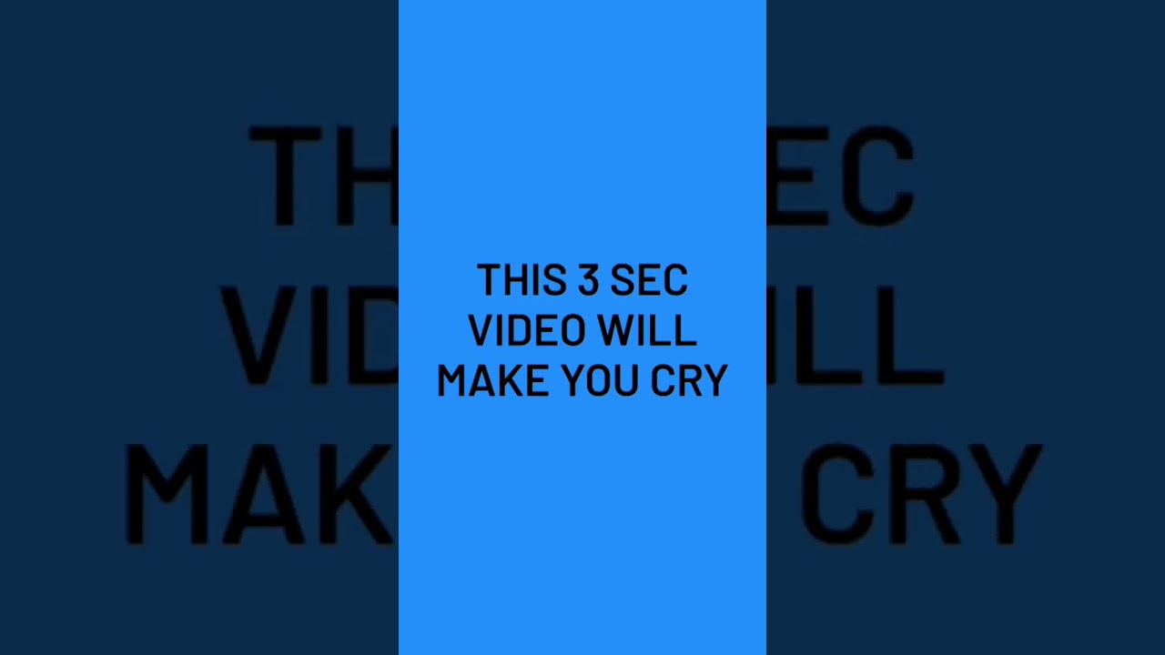 Shortest video on youtube