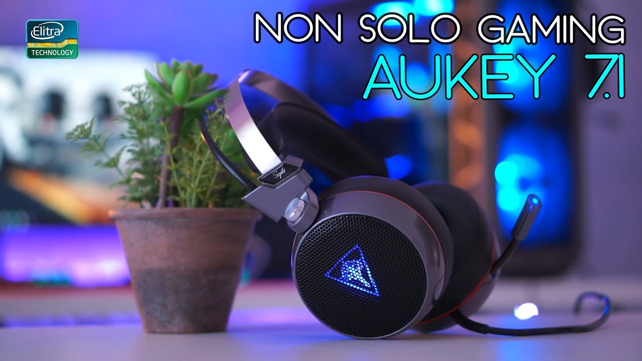 Cuffie 7.1 AUKEY meno di 30€ - Non solo GAMING GH-S4 - EliTra Technology