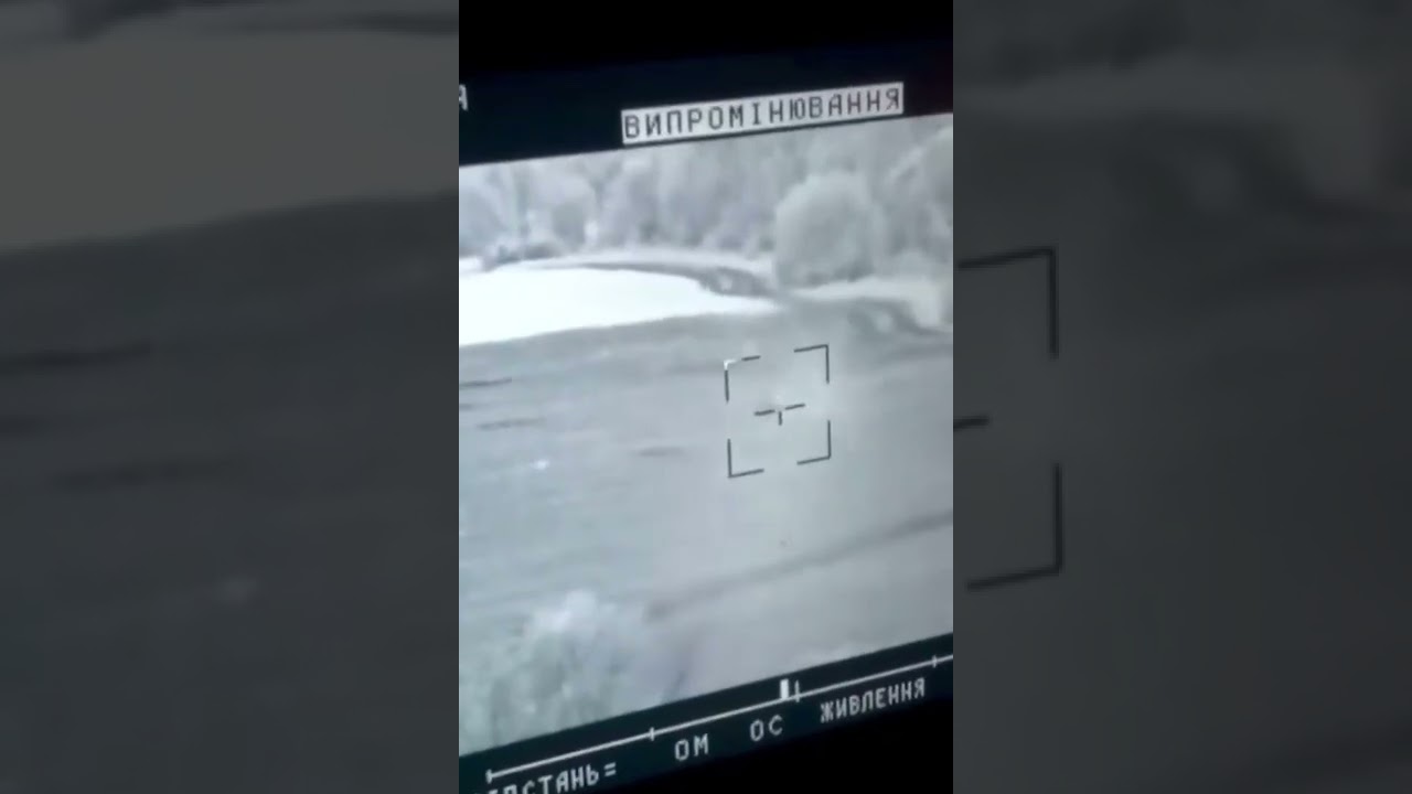 The operarator of Ukrainian MPAD STUGNA-P destroys Russian BMP