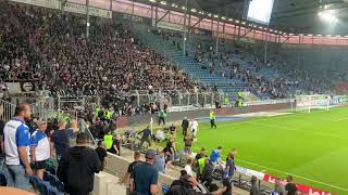 1. FC Magdeburg vs Hannover 96 - Randale nach dem Spiel