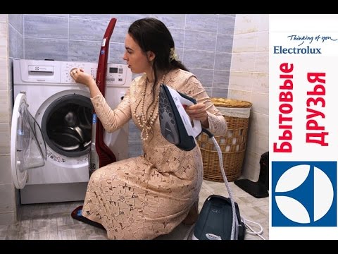 ✿ БЫТОВЫЕ ДРУЗЬЯ: стирально-сушильная машина, беспроводный пылесос, паровой утюг, гладильная система