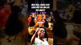 Virginia comemorou um gol do Vini!!😱🙌🏻🙌🏻