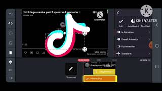 Tiktok Logo Remake Kinemaster Speedrun Be Like 👍