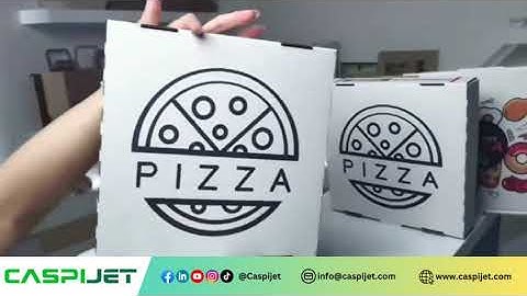 CASPIJET CJ-T800 Single Pass Printer - The Ultimate Printing Solution for Paper Bags & Pizza Boxes