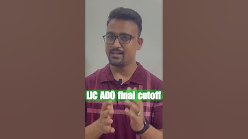 LIC ADO Final expected cutoff #ytshorts #licado2023