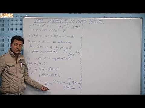 Partial differential Equation||Linear