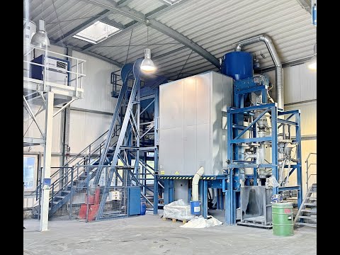 Katalysator KAT Recycling Anlage - Komplette Fabrik