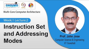 Lec 2: Instruction Set and Addressing Modes