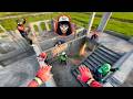 Team Spider-Man Confronts SUPERVISOR Serbian Dancing at a Construction Site ( Action POV )