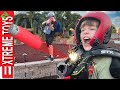 Overcoming our Secret Fear with Homemade Nerf Armor!