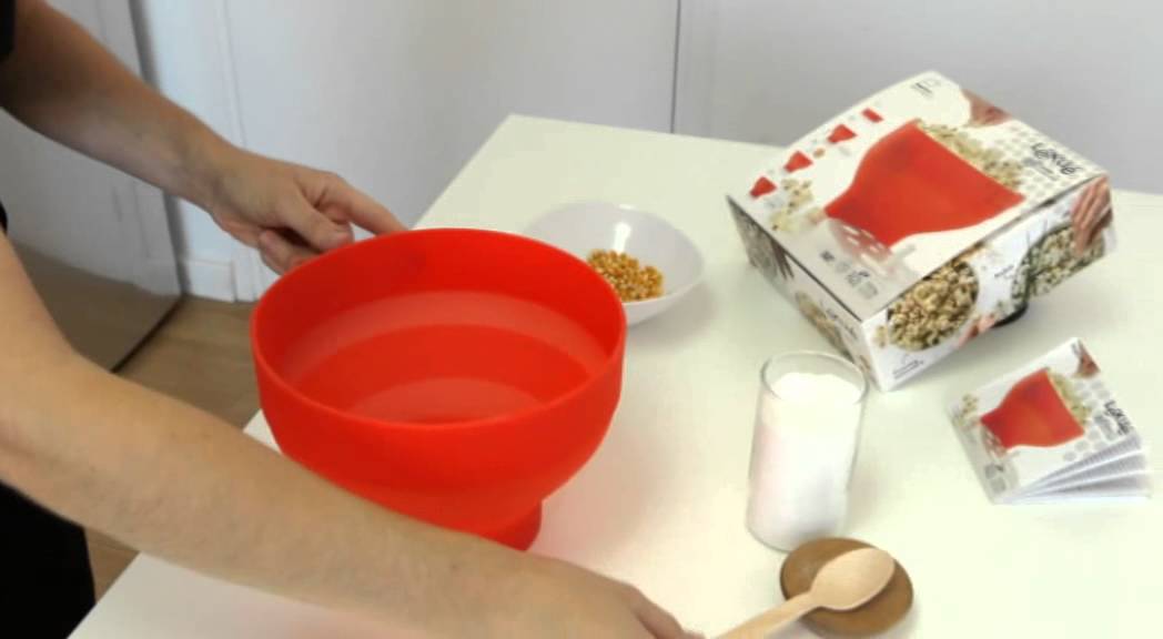Lékué Popcorn Maker til mikroovn YouTube