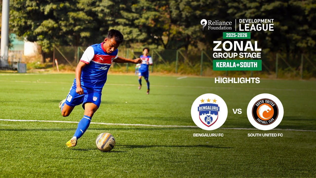 Bengaluru FC 1-2 South United FC | Highlights | RFDL Zonal Group Stage (Kerala+South)