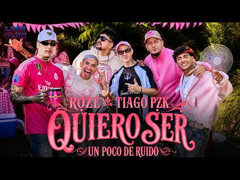 Roze & Tiago PZK & Un Poco de Ruido - QUIERO SER  (Letra)