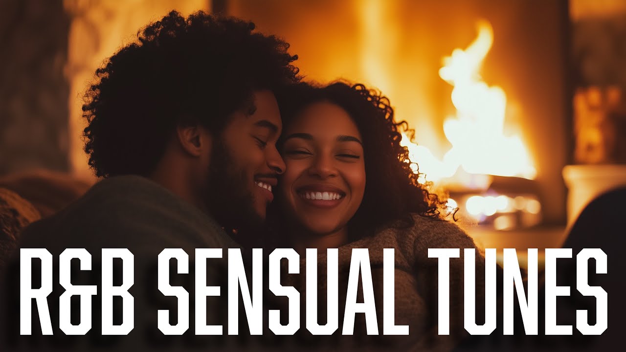 R&B Sensual Music, Chill Fireplace Music, Cozy, Relaxing, Set the Mood
